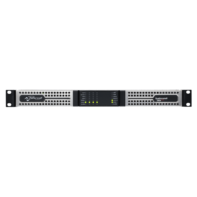 Powersoft Quattrocanali 2404 DSP-D アンプ Powersoft QUATTROCANALI 2404 DSP+D 2400W/4-channel Flexible